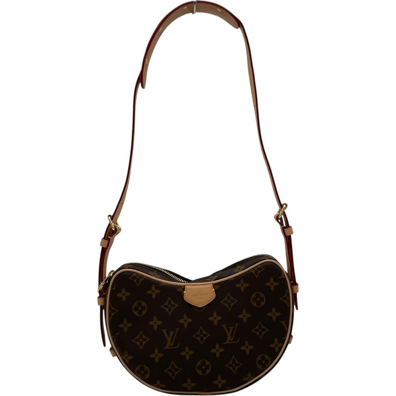 ルイ・ヴィトン LOUIS VUITTON クロワッサンショルダーバッグ M46828 ブラウン モノグラム レディース ショルダーバッグ
