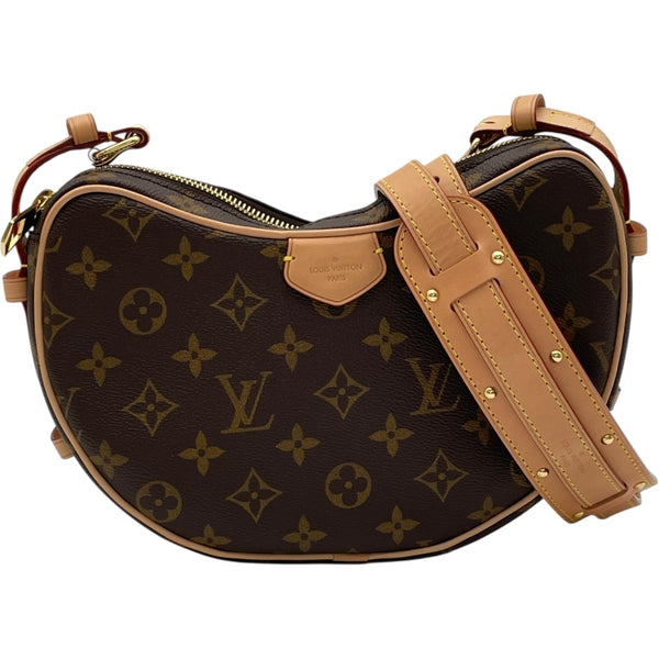 ルイ・ヴィトン LOUIS VUITTON クロワッサンショルダーバッグ M46828 ブラウン モノグラム レディース ショルダーバッグ