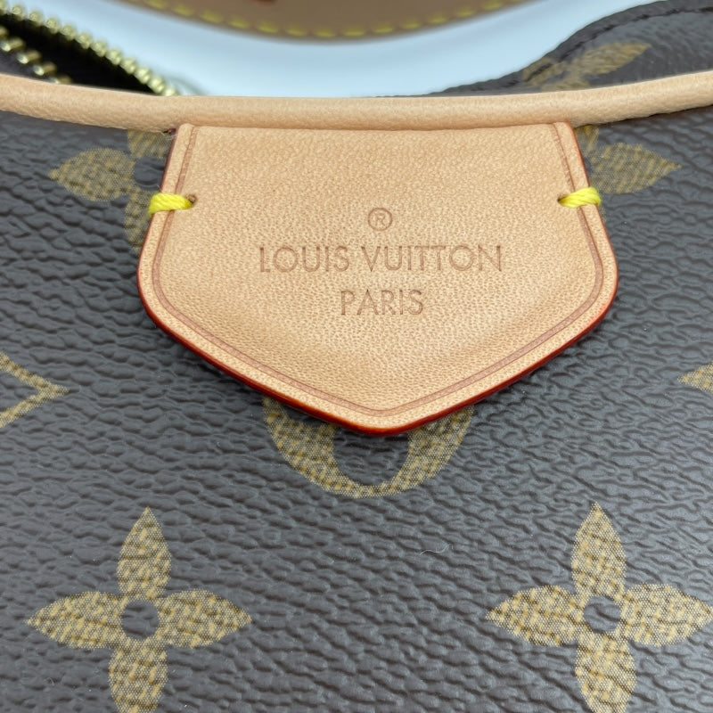 ルイ・ヴィトン LOUIS VUITTON クロワッサンショルダーバッグ M46828 ブラウン モノグラム レディース ショルダーバッグ