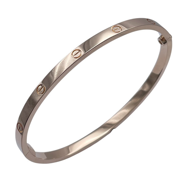 カルティエ Cartier ラブブレスSM ピンクゴールド Au750 ジュエリー