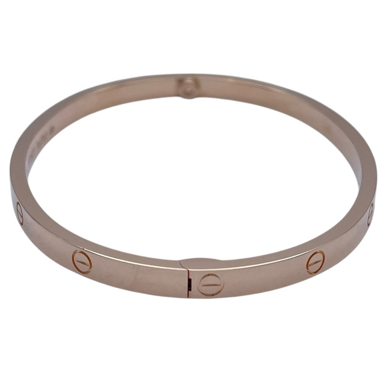 カルティエ Cartier ラブブレスSM ピンクゴールド Au750 ジュエリー