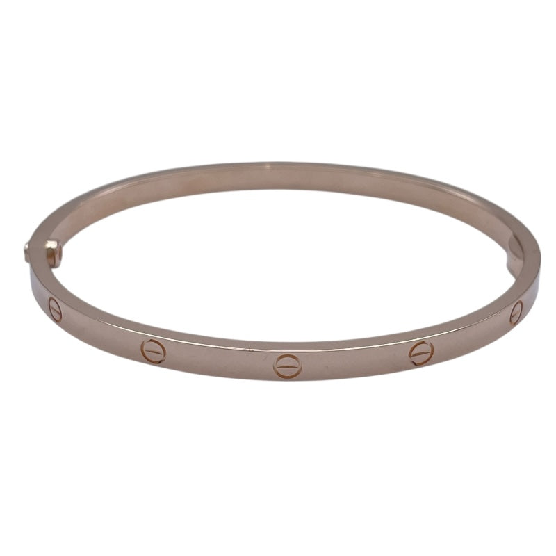 カルティエ Cartier ラブブレスSM ピンクゴールド Au750 ジュエリー