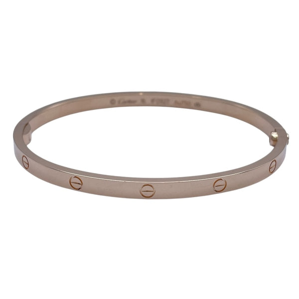 カルティエ Cartier ラブブレスSM ピンクゴールド Au750 ジュエリー