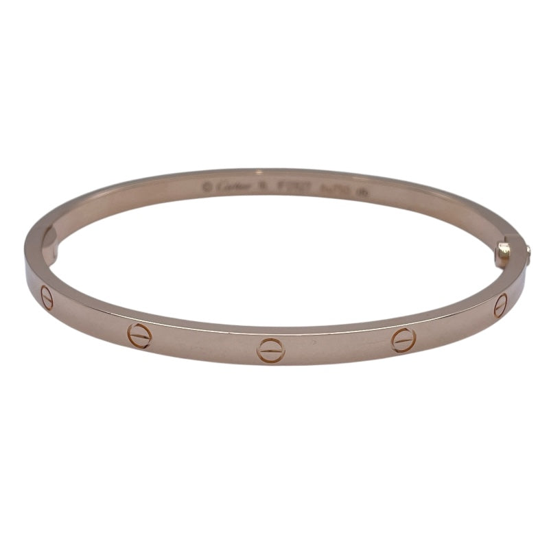 カルティエ Cartier ラブブレスSM ピンクゴールド Au750 ジュエリー