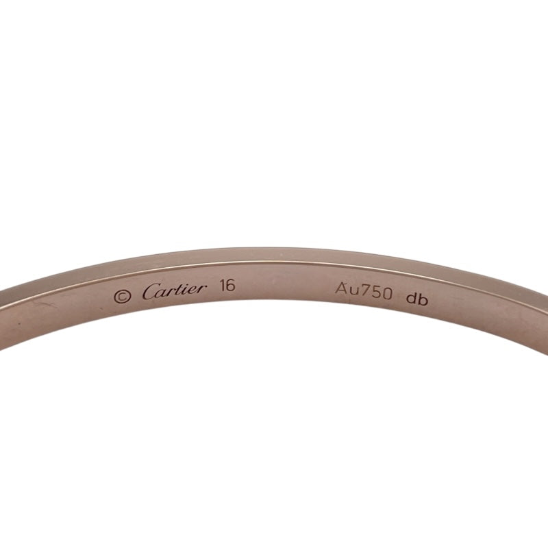 カルティエ Cartier ラブブレスSM ピンクゴールド Au750 ジュエリー