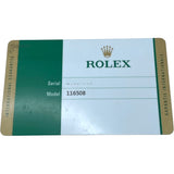 ロレックス ROLEX デイトナ 116508 グリーン K18YG 自動巻き メンズ 腕時計