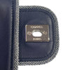 シャネル CHANEL ミニマトラッセチェーンショルダーバッグ ネイビー/シルバー金具 ラム レディース ショルダーバッグ