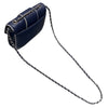 シャネル CHANEL ミニマトラッセチェーンショルダーバッグ ネイビー/シルバー金具 ラム レディース ショルダーバッグ