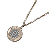 ブルガリ BVLGARI ブルガリブルガリダイヤ/オニキス ネックレス ピンクゴールド Au750 ジュエリー