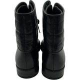 シャネル CHANEL CCマークレザーショートブーツ ブラック レザー レディース ブーツ