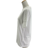 バーバリー BURBERRY プローサムラベルロゴワッペン半袖Tシャツ 8063476 ホワイト コットン レディース 半袖Ｔシャツ