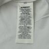 バーバリー BURBERRY プローサムラベルロゴワッペン半袖Tシャツ 8063476 ホワイト コットン レディース 半袖Ｔシャツ