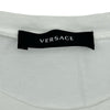 ヴェルサーチ VERSACE ロゴ刺繍半袖Tシャツ 1008324 ホワイト コットン レディース 半袖Ｔシャツ