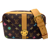 ルイ・ヴィトン LOUIS VUITTON エンベロップメッセンジャー M24820 ブラウン モノグラム・ラギー レディース ショルダーバッグ
