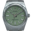 ロレックス ROLEX オイスターパーペチュアル34 ピスタチオ 124200 ピスタチオ SS ボーイズ 腕時計