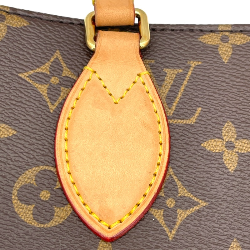 ルイ・ヴィトン LOUIS VUITTON サックプラPM M45848 ブラウン モノグラム レディース ショルダーバッグ