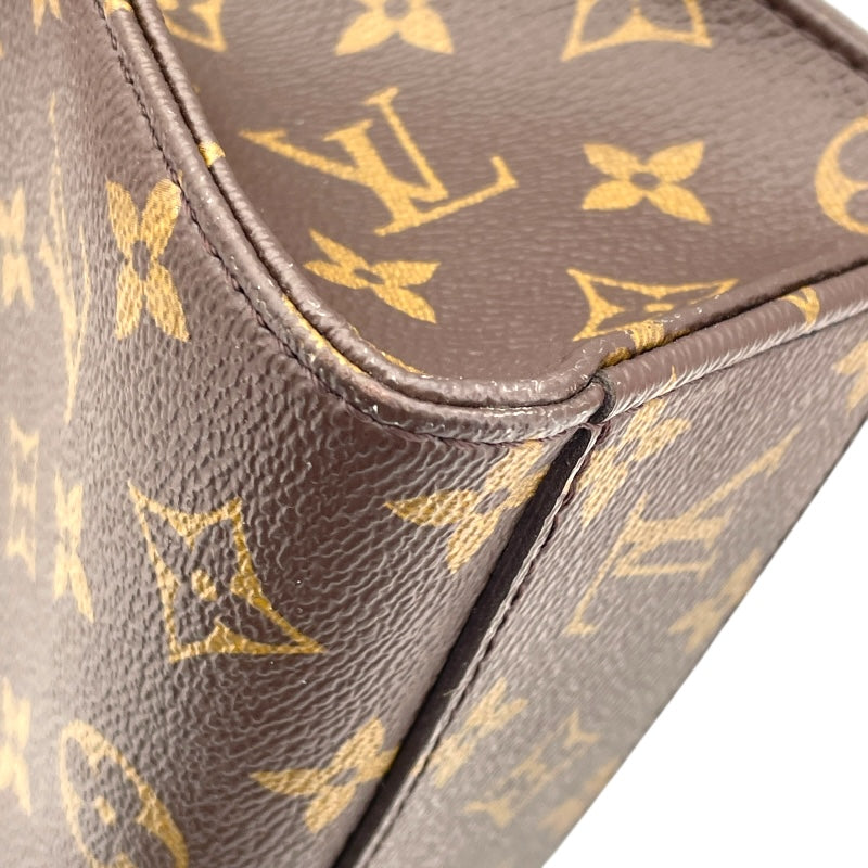 ルイ・ヴィトン LOUIS VUITTON サックプラPM M45848 ブラウン モノグラム レディース ショルダーバッグ