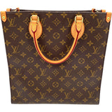 ルイ・ヴィトン LOUIS VUITTON サックプラPM M45848 ブラウン モノグラム レディース ショルダーバッグ