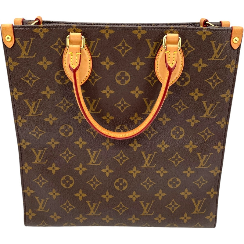 ルイ・ヴィトン LOUIS VUITTON サックプラPM M45848 ブラウン モノグラム レディース ショルダーバッグ