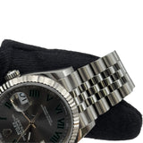 ロレックス ROLEX デイトジャスト36 スレート 126234 ダークグレー ホワイトゴールド/ステンレススティール 自動巻き メンズ 腕時計