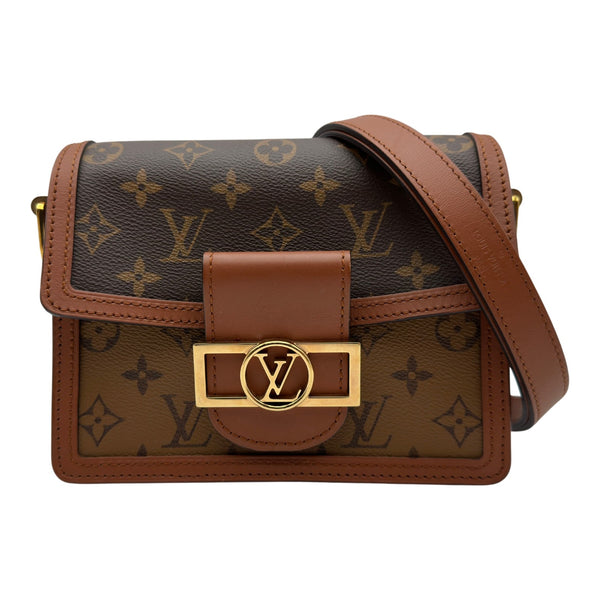 ◆外観良品◆ ルイヴィトン セカンドバッグ 鞄 M48432 ドーフィーヌGM ルイ・ヴィトン LOUIS VUITTON ドーフィーヌMINI M45959 ブラウン