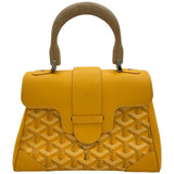 ゴヤール GOYARD サンゴンミニ イエロー コーディングキャンバス レディース ショルダーバッグ
