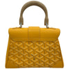 ゴヤール GOYARD サンゴンミニ イエロー コーディングキャンバス レディース ショルダーバッグ