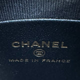シャネル CHANEL ココマークチェーンショルダーバッグ AP3847 グレー ゴールド金具 レザー レディース ショルダーバッグ