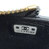シャネル CHANEL ココマークチェーンショルダーバッグ AP3847 グレー ゴールド金具 レザー レディース ショルダーバッグ