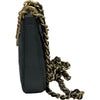 シャネル CHANEL ココマークチェーンショルダーバッグ AP3847 グレー ゴールド金具 レザー レディース ショルダーバッグ