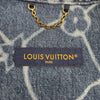 ルイ・ヴィトン LOUIS VUITTON モノグラム総柄 半袖 デニムジャケット HRS24W ブルー デニム メンズ デニムジャケット