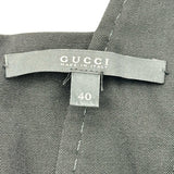 グッチ GUCCI ノースリーブワンピース 183694 ブラック ウール レディース ワンピース