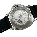 パネライ PANERAI ルミノール 1950 3デイズ GMT アッチャイオ PAM00531 ブラック ステンレススチール 自動巻き メンズ 腕時計