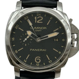 パネライ PANERAI ルミノール 1950 3デイズ GMT アッチャイオ PAM00531 ブラック ステンレススチール 自動巻き メンズ 腕時計