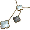 ヴァンクリーフ＆アーペル Van Cleef & Arpels マジック アルハンブラ ネックレス 6モチーフ ゴールド Au750/マザーオブパール/オニキス ジュエリー