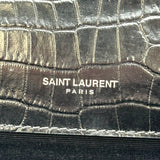 サンローラン SAINT LAURENT ケイトチェーンショルダーバッグ ブラック レザー レディース ショルダーバッグ
