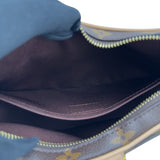 ルイ・ヴィトン LOUIS VUITTON クロワッサンショルダーバッグ M46828 ブラウン モノグラム レディース ショルダーバッグ