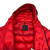 モンクレール MONCLER PROVINS ダウンジャケット レッド ナイロン メンズ ダウンジャケット