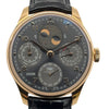 インターナショナルウォッチカンパニー IWC ポルトキーゼ パーペチュアルカレンダー IW503404 グレー ピンクゴールド 自動巻き メンズ 腕時計