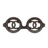 シャネル CHANEL ココマークサングラスブローチ シルバー メタル/ラインストーン アクセサリー