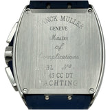 フランク・ミュラー FRANCK MULLER ヴァンガード クロノグラフ V45CCDT ブルー ステンレススチール 自動巻き メンズ 腕時計