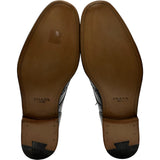 プラダ PRADA ウィングチップ レザードレスシューズ ボルドー レザー メンズ ドレスシューズ