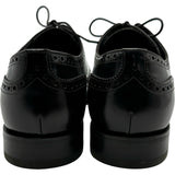 プラダ PRADA ウィングチップ レザードレスシューズ ボルドー レザー メンズ ドレスシューズ