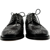 プラダ PRADA ウィングチップ レザードレスシューズ ボルドー レザー メンズ ドレスシューズ