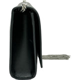 YVES SAINT LAURENT ケイトチェーンショルダーバッグ 354119 ブラック/シルバー金具 レザー レディース ショルダーバッグ