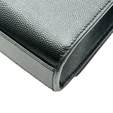 YVES SAINT LAURENT ケイトチェーンショルダーバッグ 354119 ブラック/シルバー金具 レザー レディース ショルダーバッグ