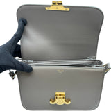 セリーヌ CELINE クラシックトリオンフショルダーバッグ 187363 パブル/ゴールド金具 カーフ レディース ショルダーバッグ