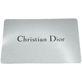 クリスチャン・ディオール Christian Dior オブリークサドルバッグ ネイビー/ゴールド金具 キャンバス レディース ショルダーバッグ