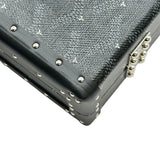 ゴヤール GOYARD ミノディエールトランクバッグ ブラック コーティングキャンバス ユニセックス ショルダーバッグ
