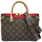 ルイ・ヴィトン LOUIS VUITTON パラスBB M41241 ブラウン モノグラムキャンバス レディース ショルダーバッグ